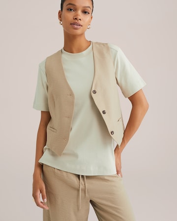 WE Fashion Блейзер в Бежевый