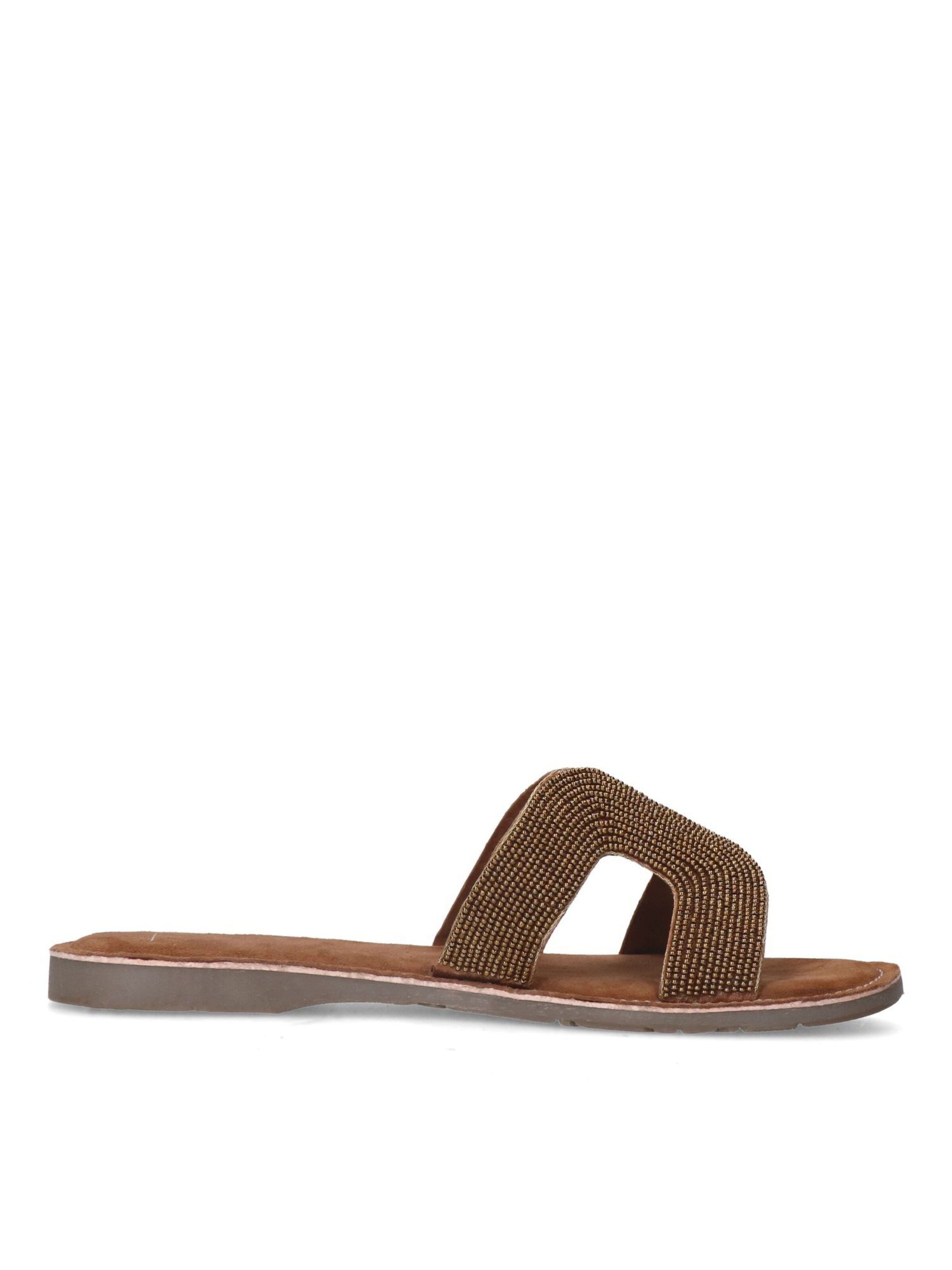 MANFIELD Mules in Gold