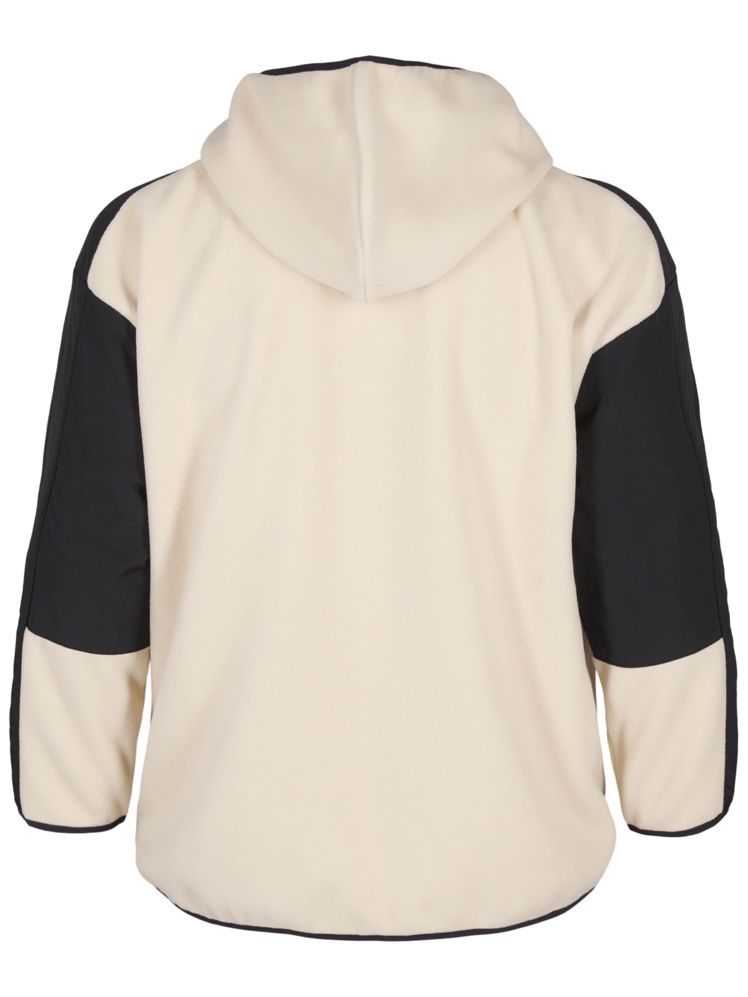 Active by Zizzi Функциональная флисовая куртка 'Aodi' в Бежевый