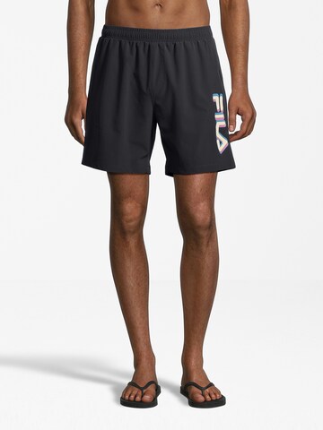 FILA Swimming shorts 'SENEGAL' in Black: front