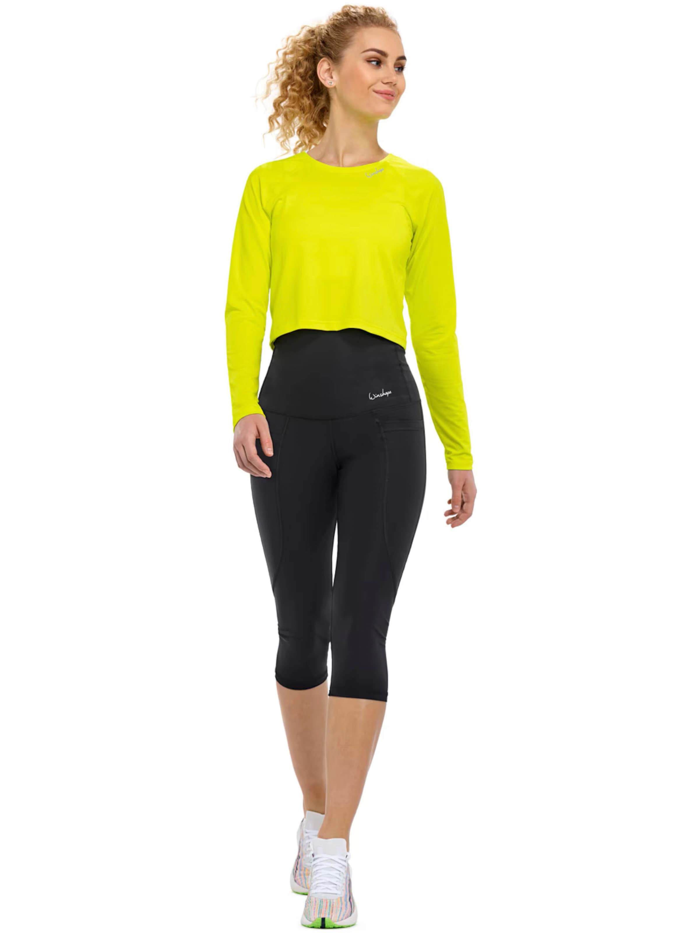 Winshape Slimfit Sportsbukser ' HWL214 ' i sort