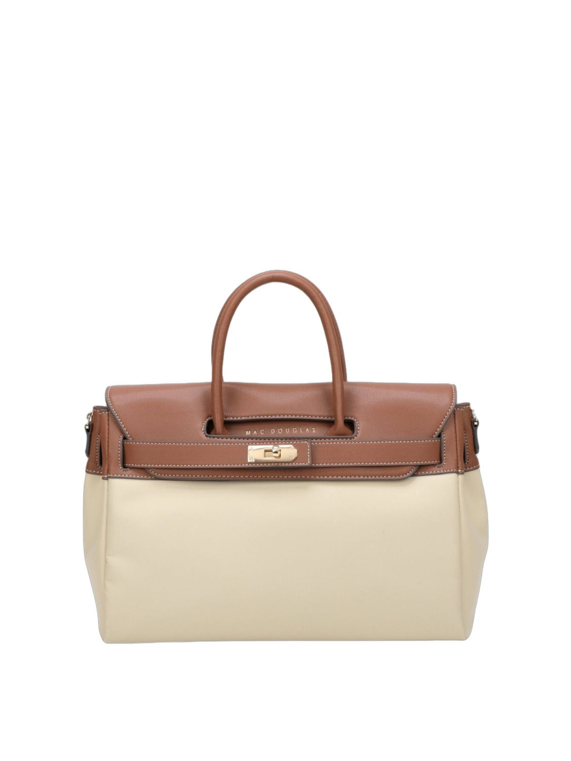 MAC DOUGLAS - Bolso de mano 'Pany' en beige: frente