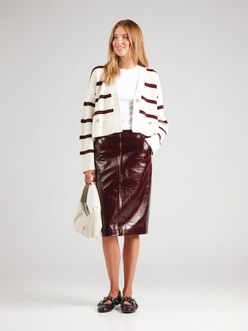 OUI Knit cardigan in White