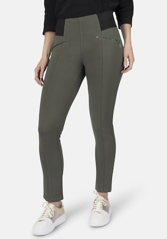 Coupe slim Pantalon 'SIENNA' STOOKER WOMEN en vert : devant