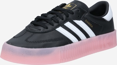 Sneaker low 'Sambarose' ADIDAS ORIGINALS pe negru / alb, Vizualizare produs