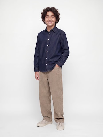 Jack & Jones Junior Широка кройка Панталон 'JPSTAlex Original' в кафяво