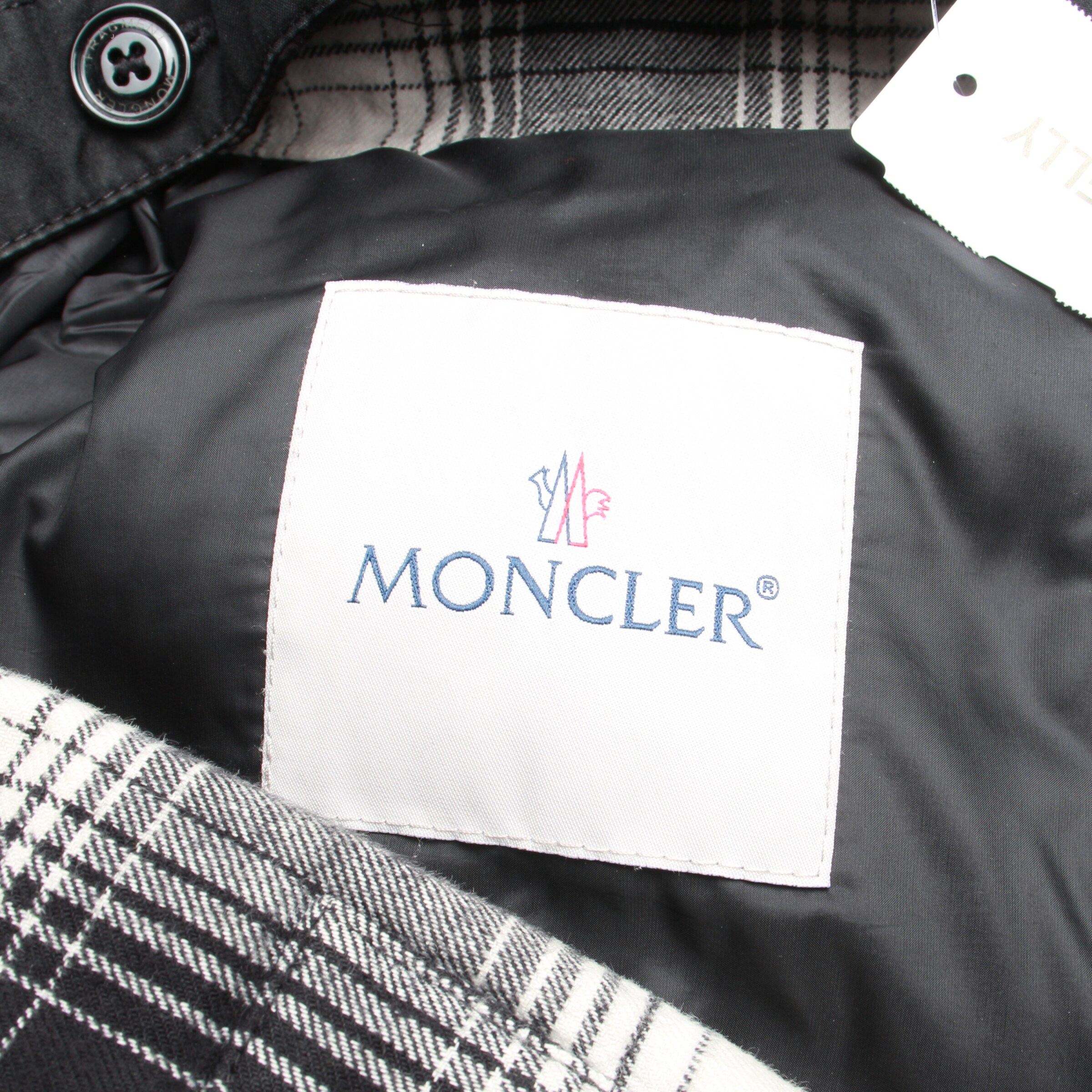 MONCLER Winterjacke / Wintermantel XXS in Schwarz