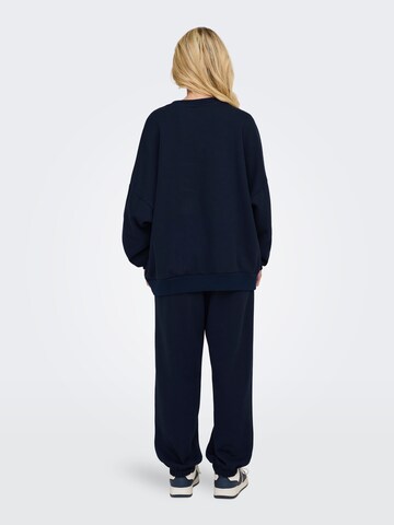 ONLY Sweatshirt 'ONLDeborah' in Blau