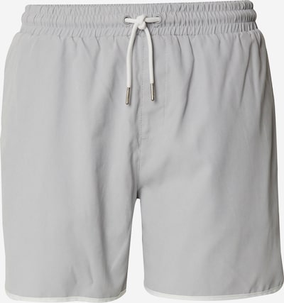 DAN FOX APPAREL Shorts de bain 'Kerim' en gris, Vue avec produit