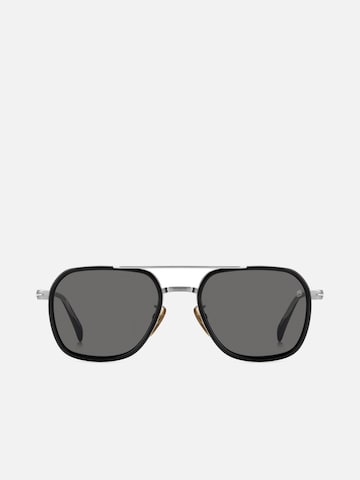 David Beckham Sunglasses in Black: front
