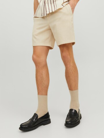 JACK & JONES Regular Bukse 'Caleb' i beige