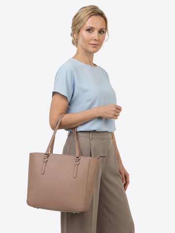 Sac bandoulière 'T0017' Vivisence en gris : devant