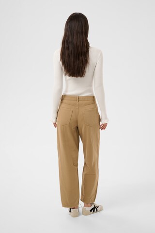 Kaffe Loosefit Broek in Beige