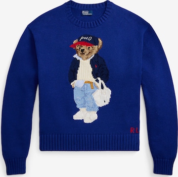 mėlyna Polo Ralph Lauren Megztinis: priekis