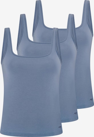 SLOGGI Unterhemd 'GO Sense' in Blau: Vorderseite