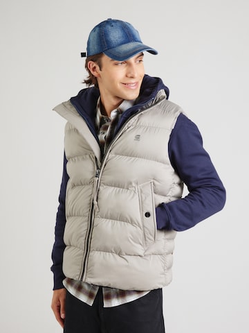 G-STAR Bodywarmer in Grijs: voorkant