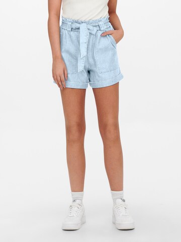 ONLY Regular Shorts 'Bea' in Blau: predná strana