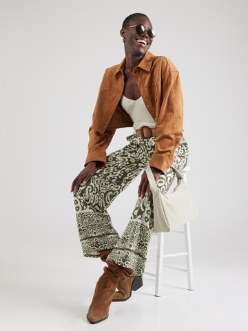 Wide Leg Pantalon 'Ce44cili' Hailys en vert