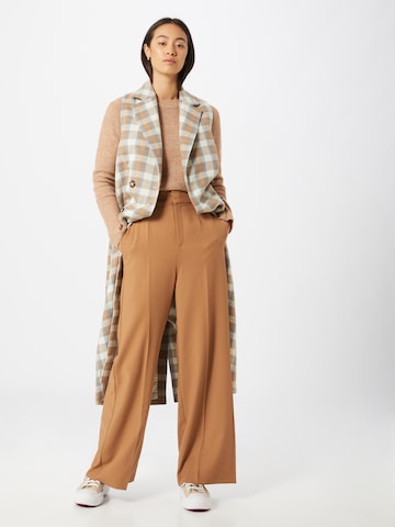 PIECES Pullover 'Ellen' in Beige