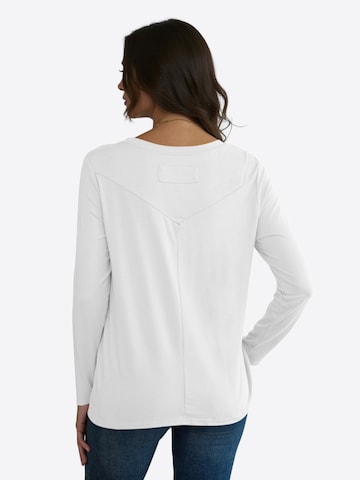 Imily Bela Tričko - Biela: zadná strana