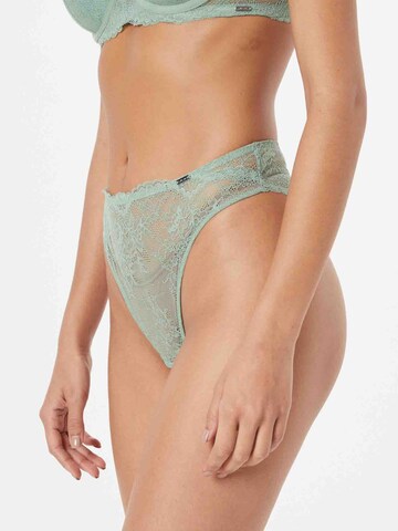 Lindex Thong 'Gia' in Green: front