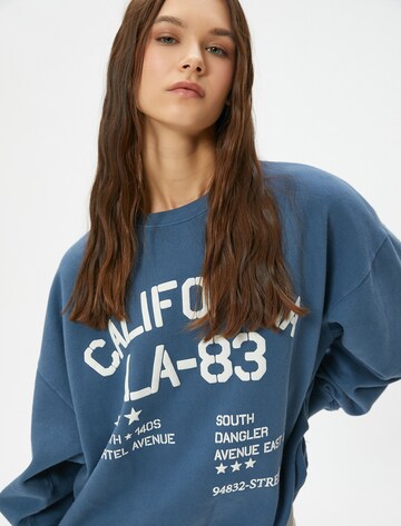 Koton Sweatshirt in Blauw