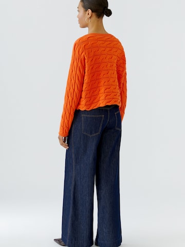 OUI Pullover 'Sirah' in Orange