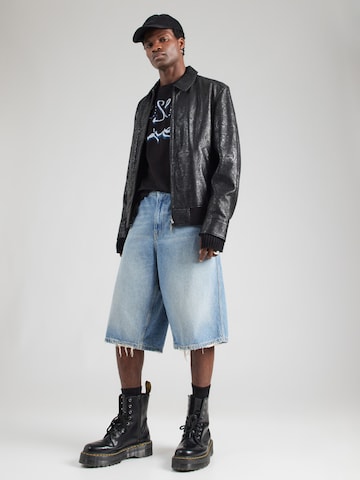 DIESEL Shirt 'T-NORM-V8' in Zwart