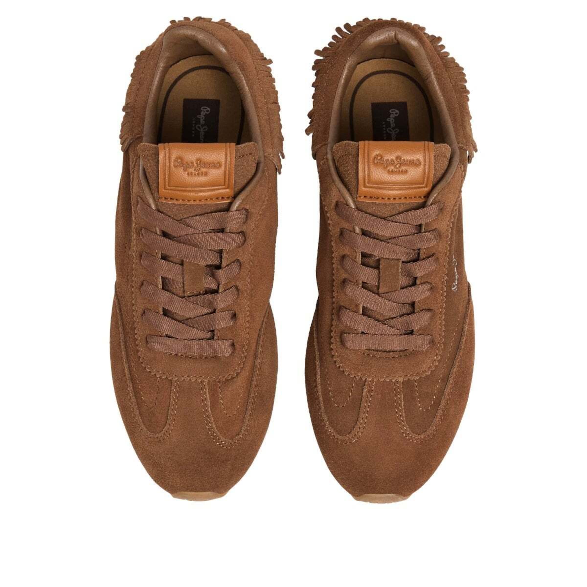 Pepe Jeans - Zapatillas deportivas bajas 'Jane Boho' en marrón