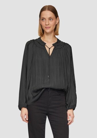 s.Oliver BLACK LABEL Blouse in Black: front