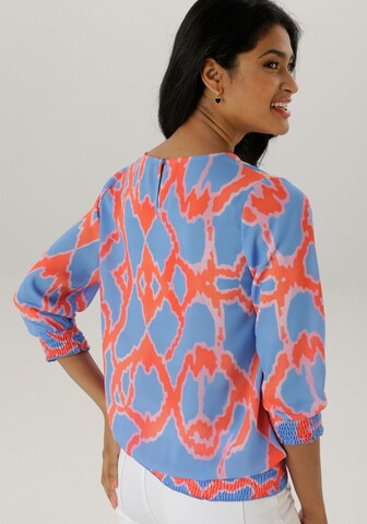 Aniston SELECTED Bluse in Blau