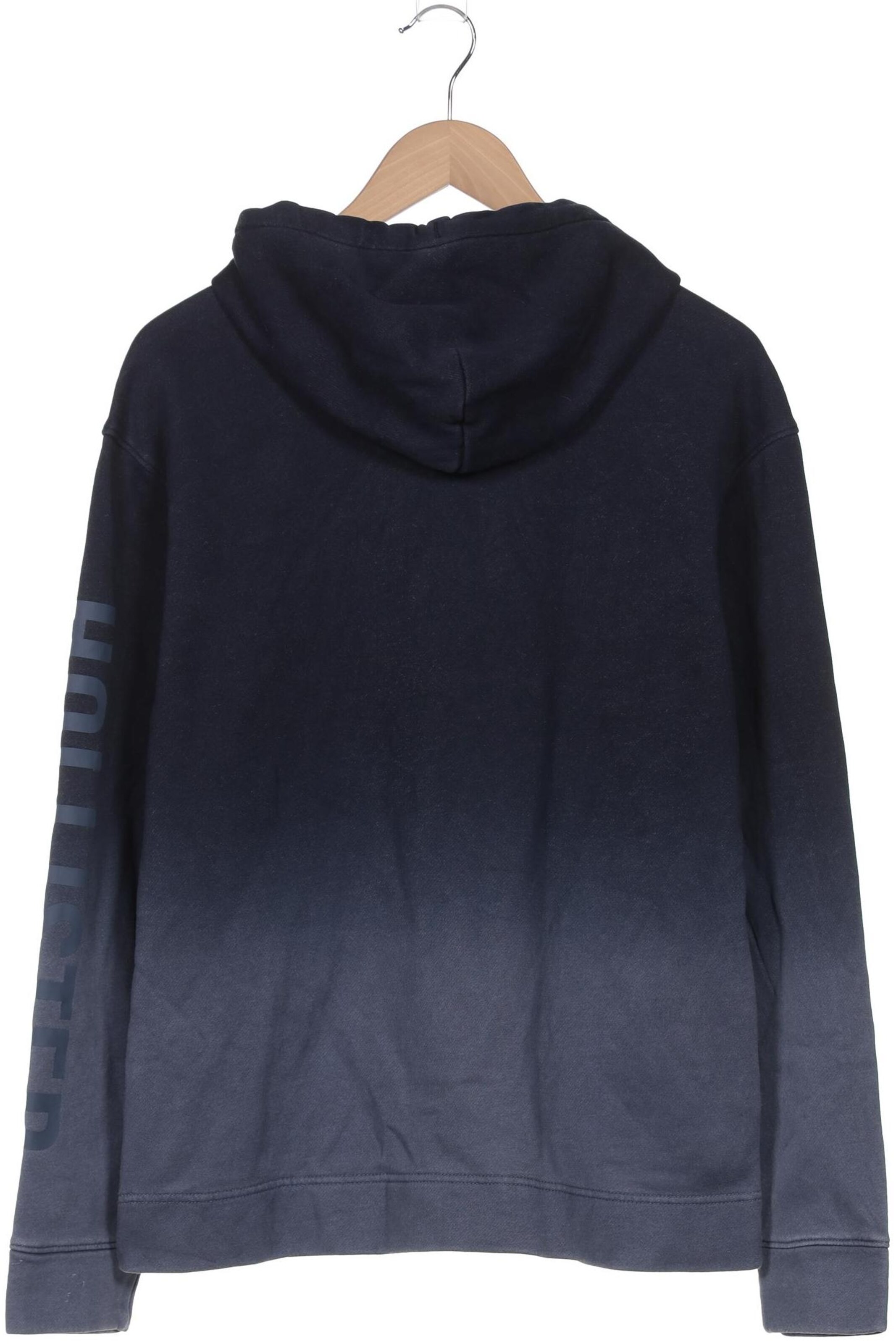 HOLLISTER Sweatshirt & Zip-Up Hoodie in M in Blue