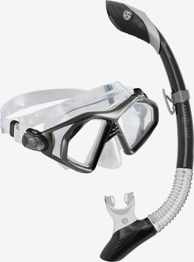 Aqua Lung Sport Schnorchelset ' COMBO TROOPER ' in grau / transparent, Produktansicht
