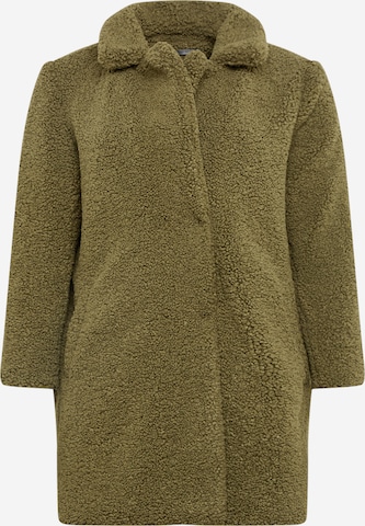 Cappotto invernale 'Gabi' di Noisy May Curve in verde: frontale