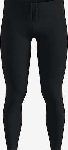 Slimfit Pantaloni sportivi 'ZEROWEIGHT' di ODLO in nero: frontale