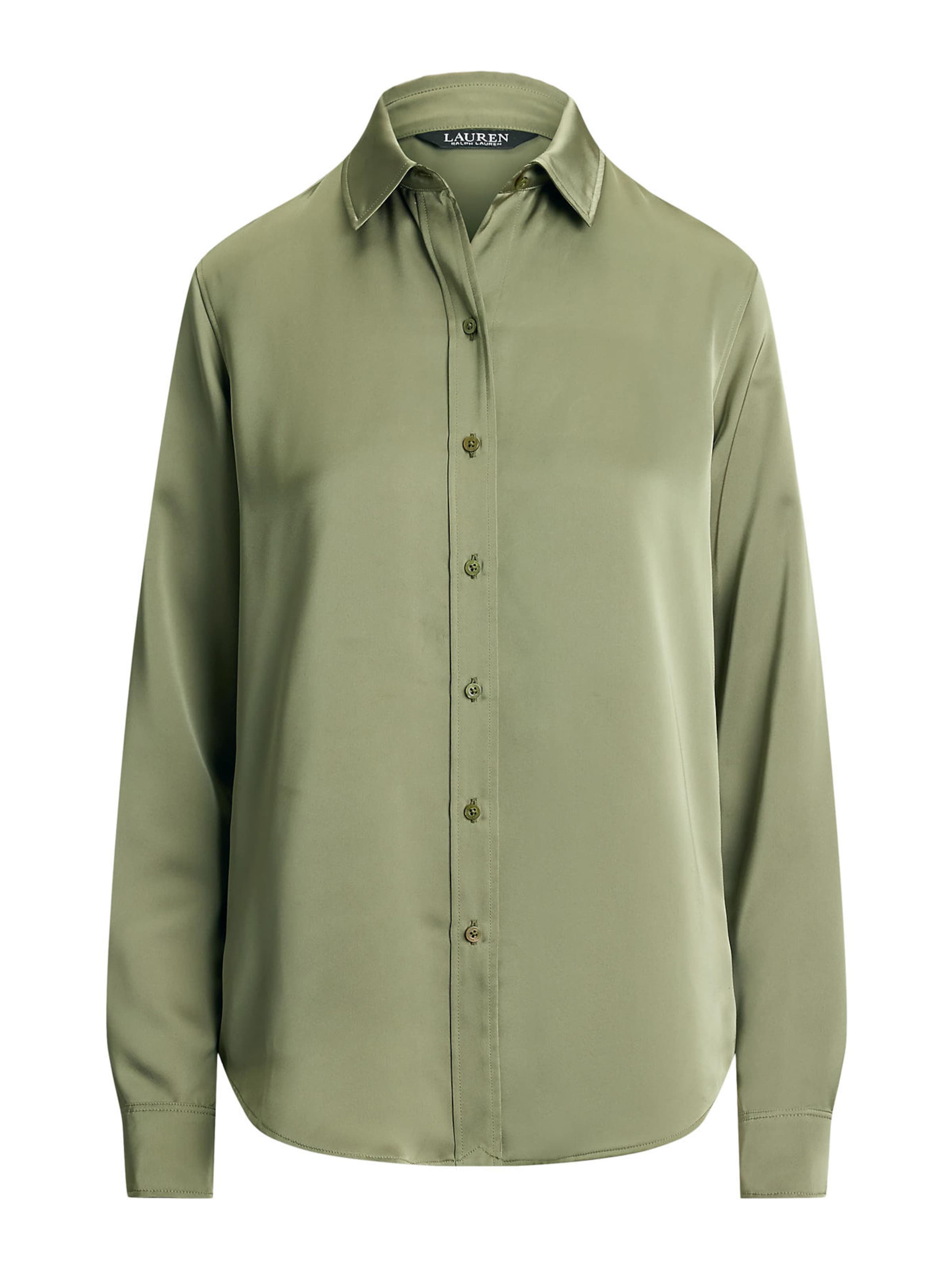 Lauren Ralph Lauren Bluse in Grün: Vorderseite