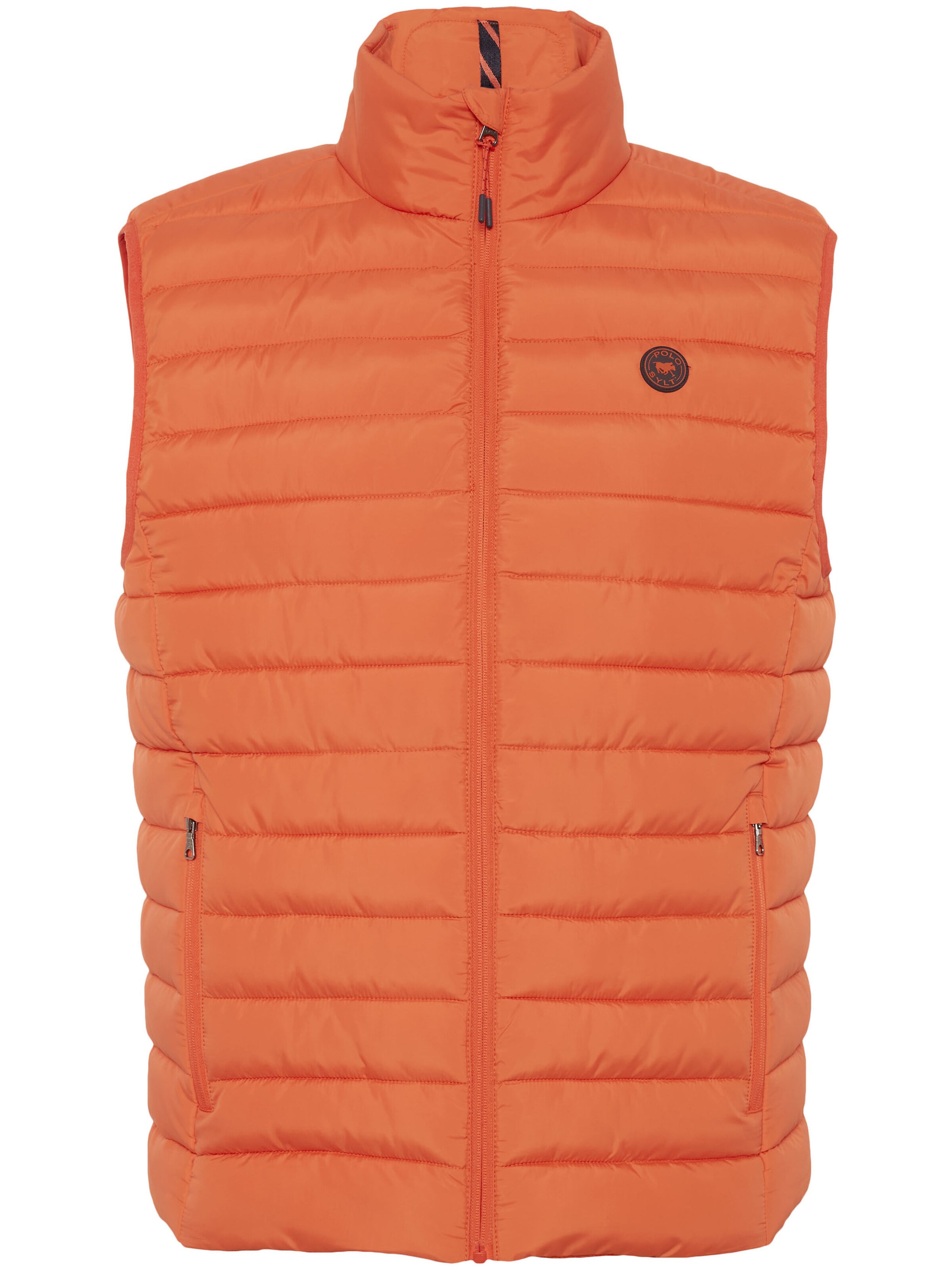Polo Sylt Vest in Orange: front
