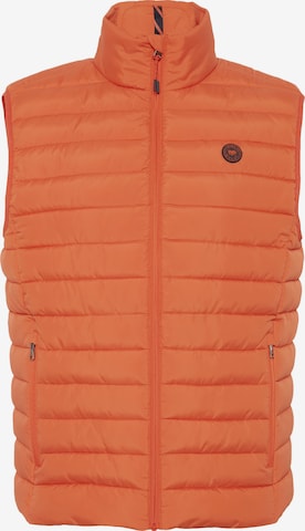 Polo Sylt Vest in Orange: front