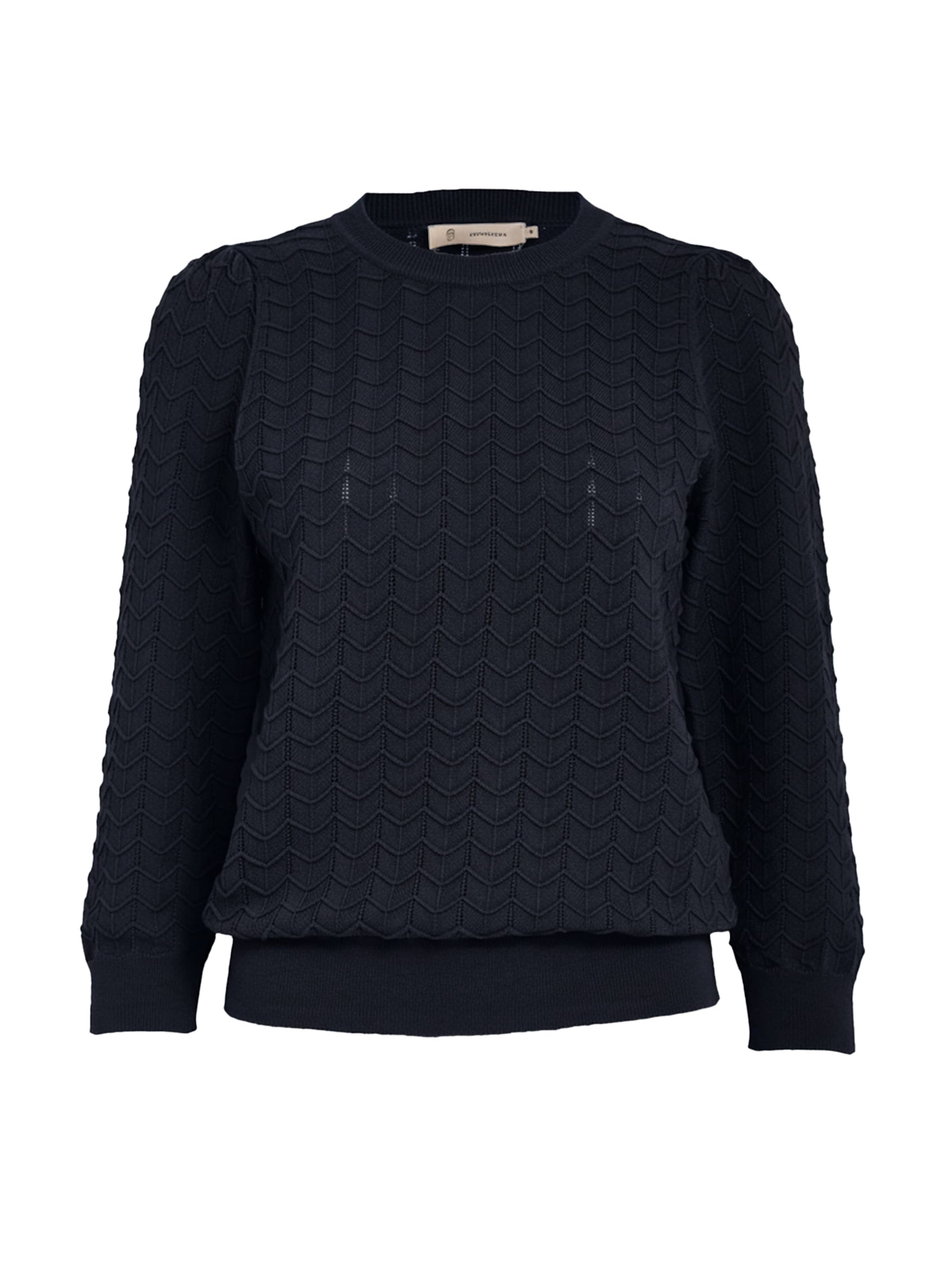 Peppercorn Trui 'Rosy' in Blauw: voorkant