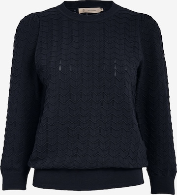 Peppercorn Trui 'Rosy' in Blauw: voorkant