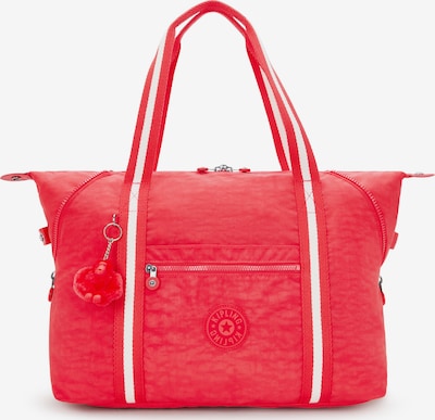 Pirkinių krepšys 'Art' iš KIPLING, spalva – raudona / balta, Prekių apžvalga