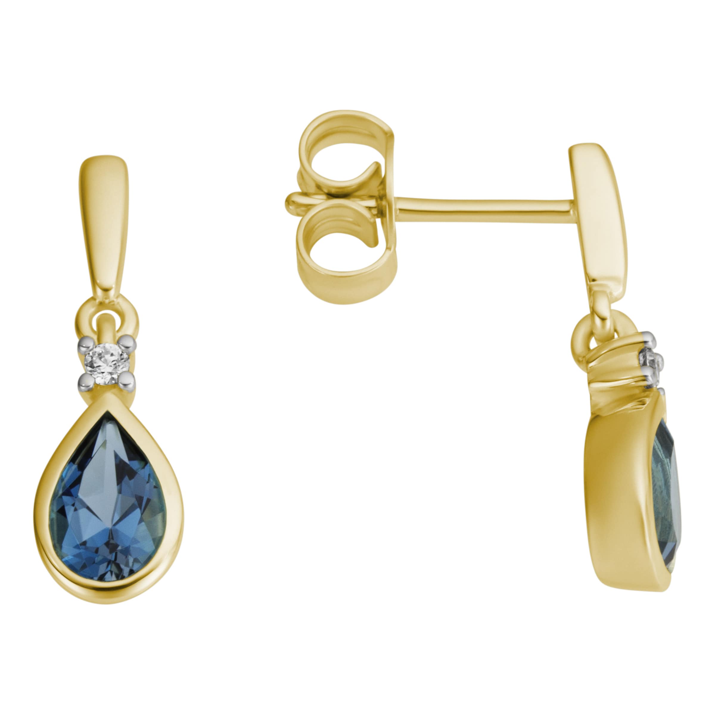 FIRETTI Ohrringe in Gold: Vorderseite