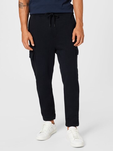JOOP! Jeans Tapered Cargobroek 'Saint' in Zwart: voorkant