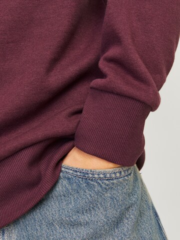 Sweat-shirt 'JJALVIS' JACK & JONES en rouge