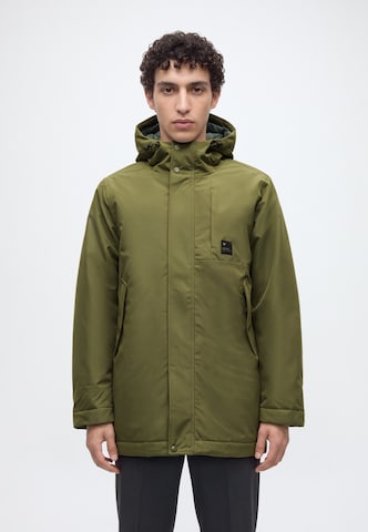 Parka mi-saison 'Kylian' Vintage Industries en vert : devant