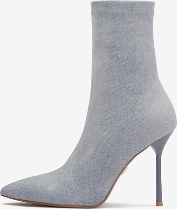 Bottines Kazar en bleu : devant