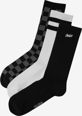 Pull&Bear Ponožky – černá: přední strana