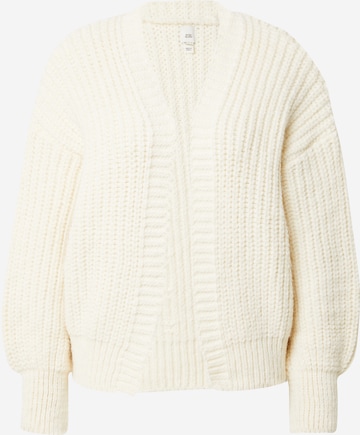 River Island Knit Cardigan in Beige: front
