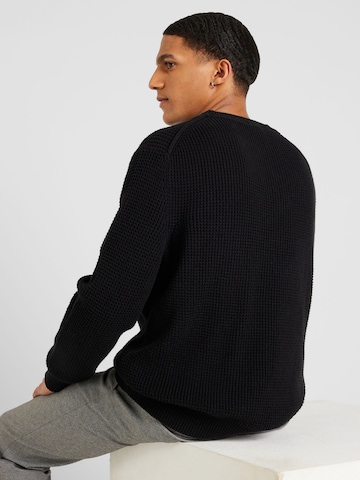 HUGO Sweater 'Saui' in Black