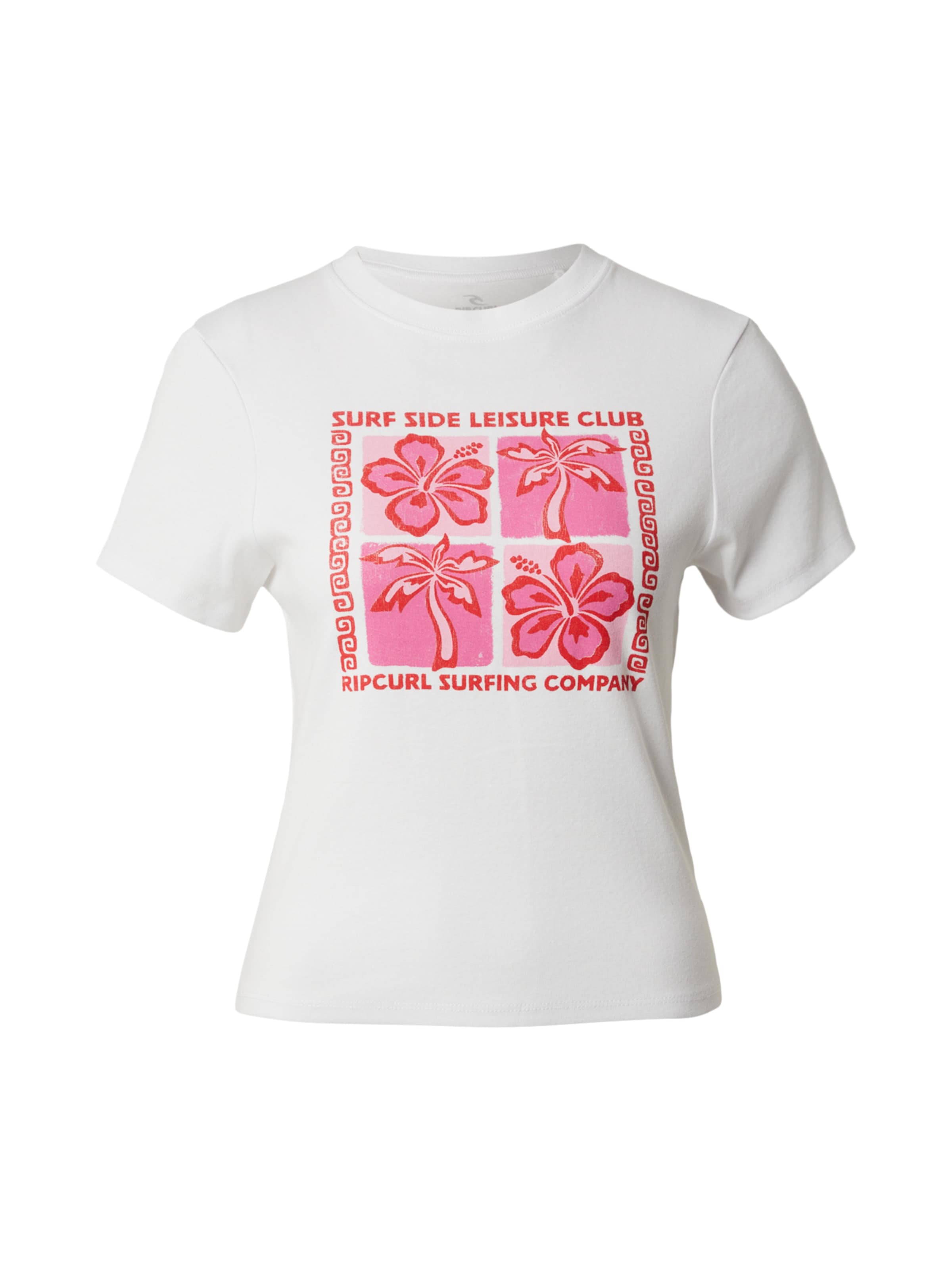 RIP CURL Shirt 'SURF SIDE' in White: front